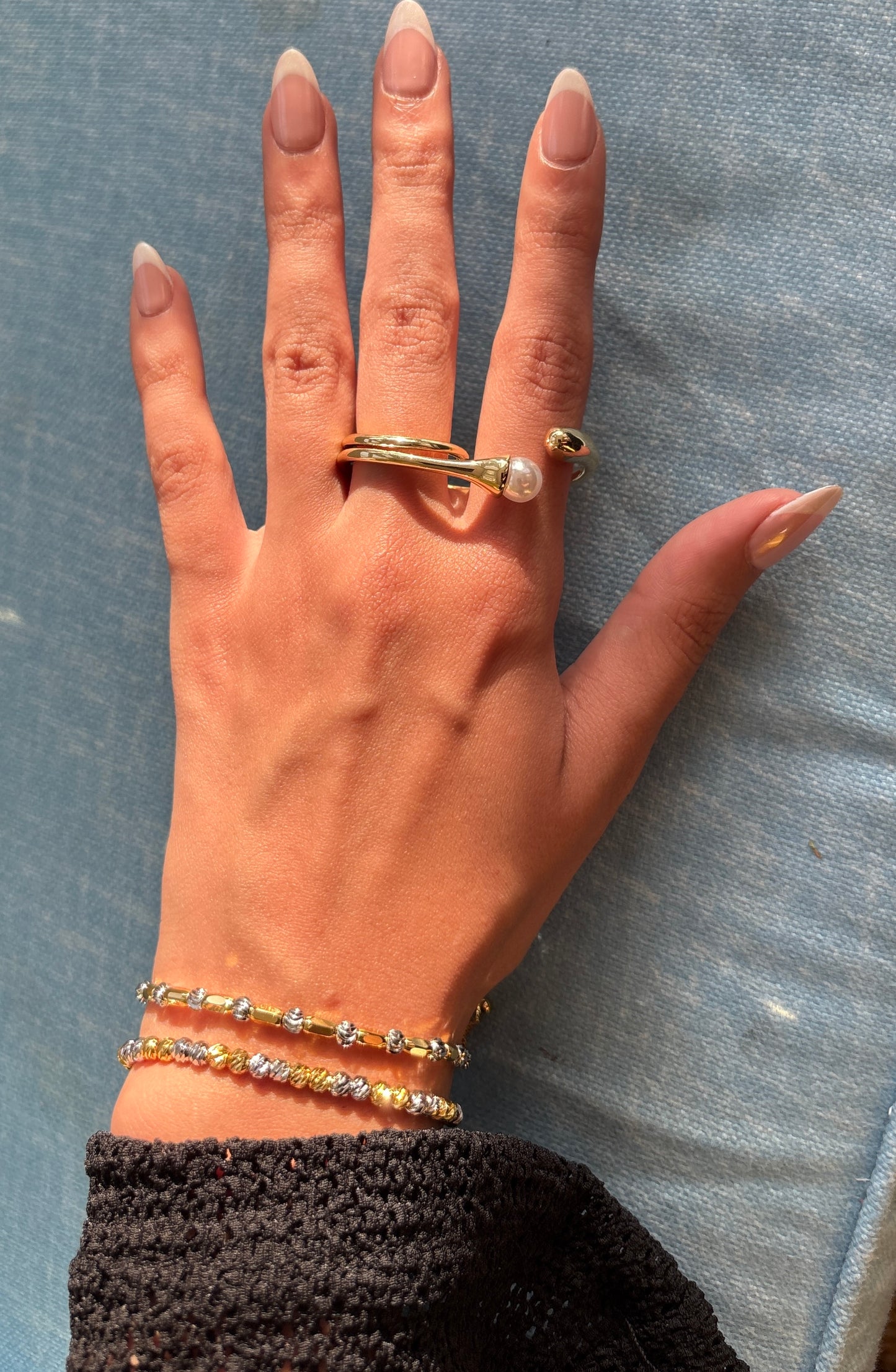 Duo Gold Ring
