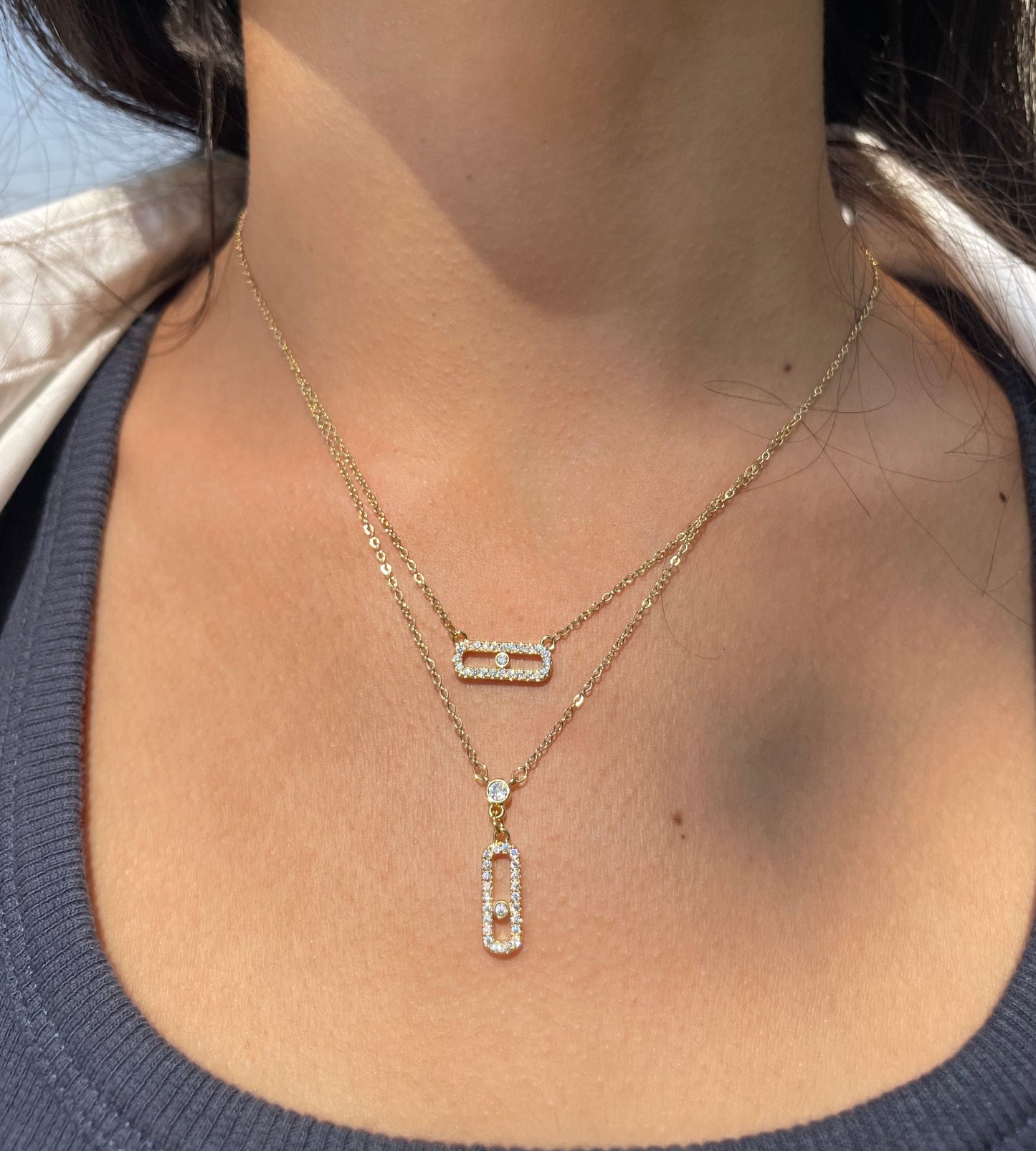 Mini Move Gold Necklace