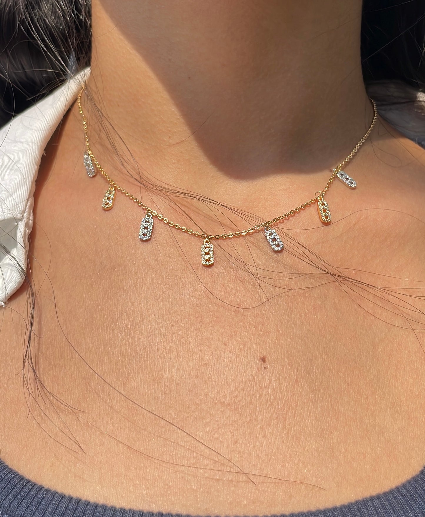 Mini GoldxSilver Move Necklace