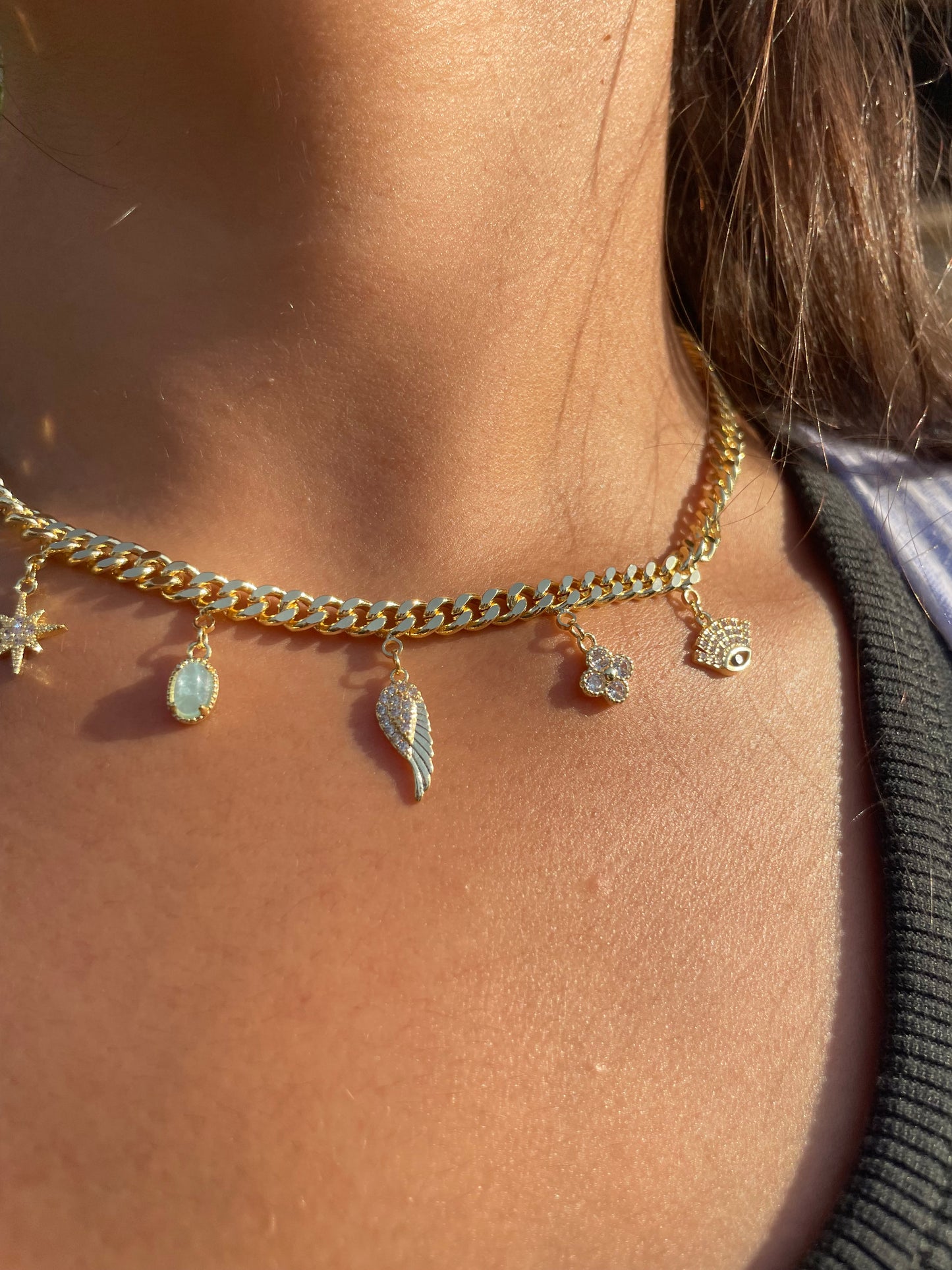 Prism Charms Necklace