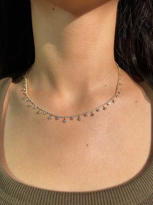 Cyra Gold Necklace