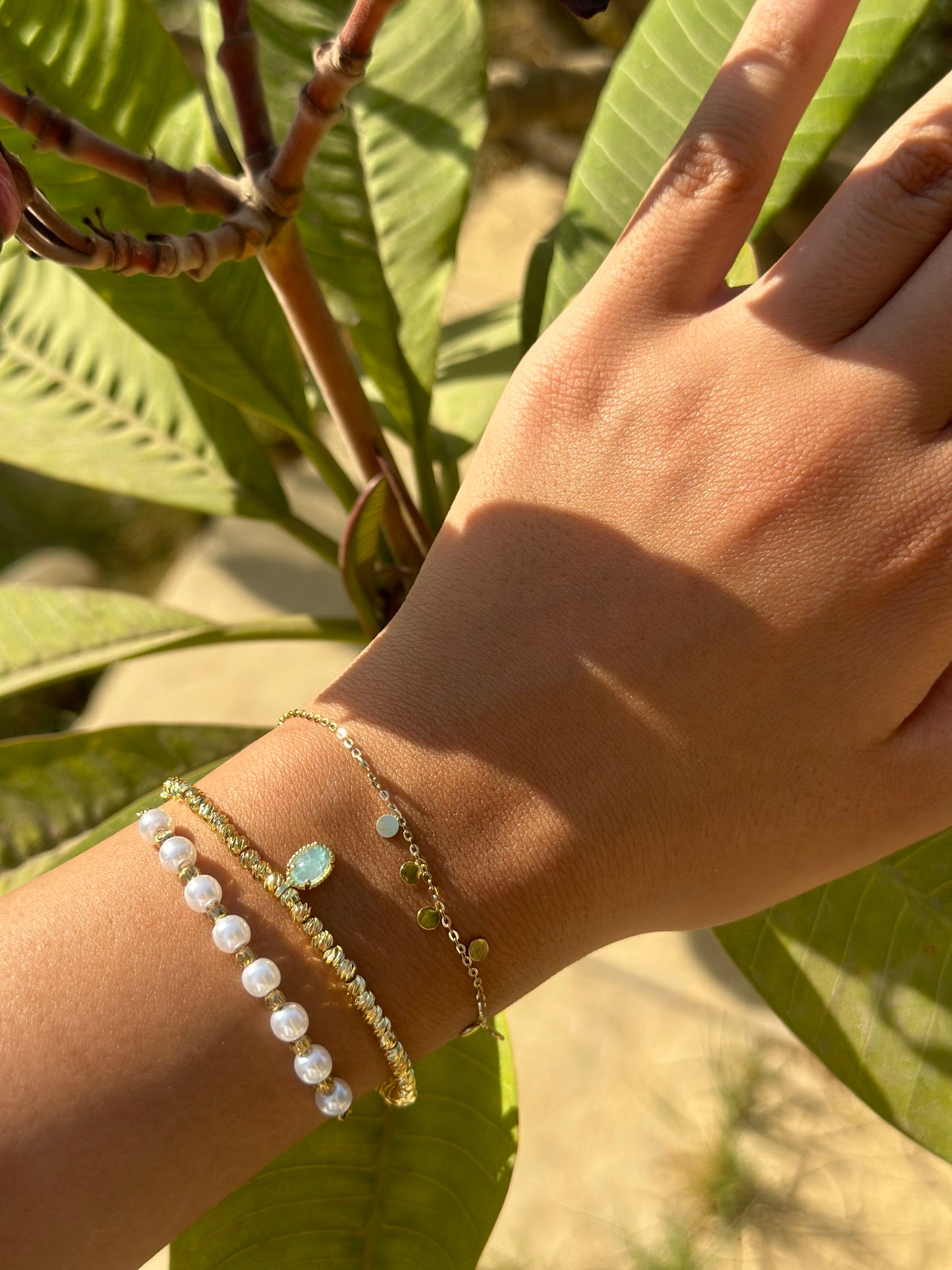 Mini Disc Bracelet