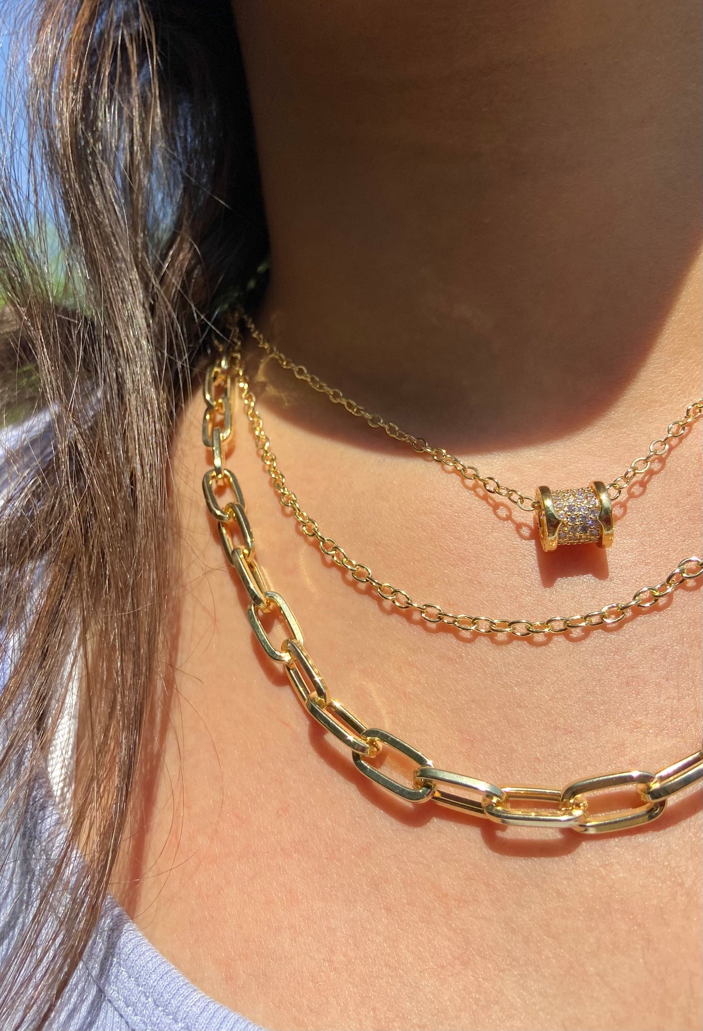 Orbit Chain Necklace