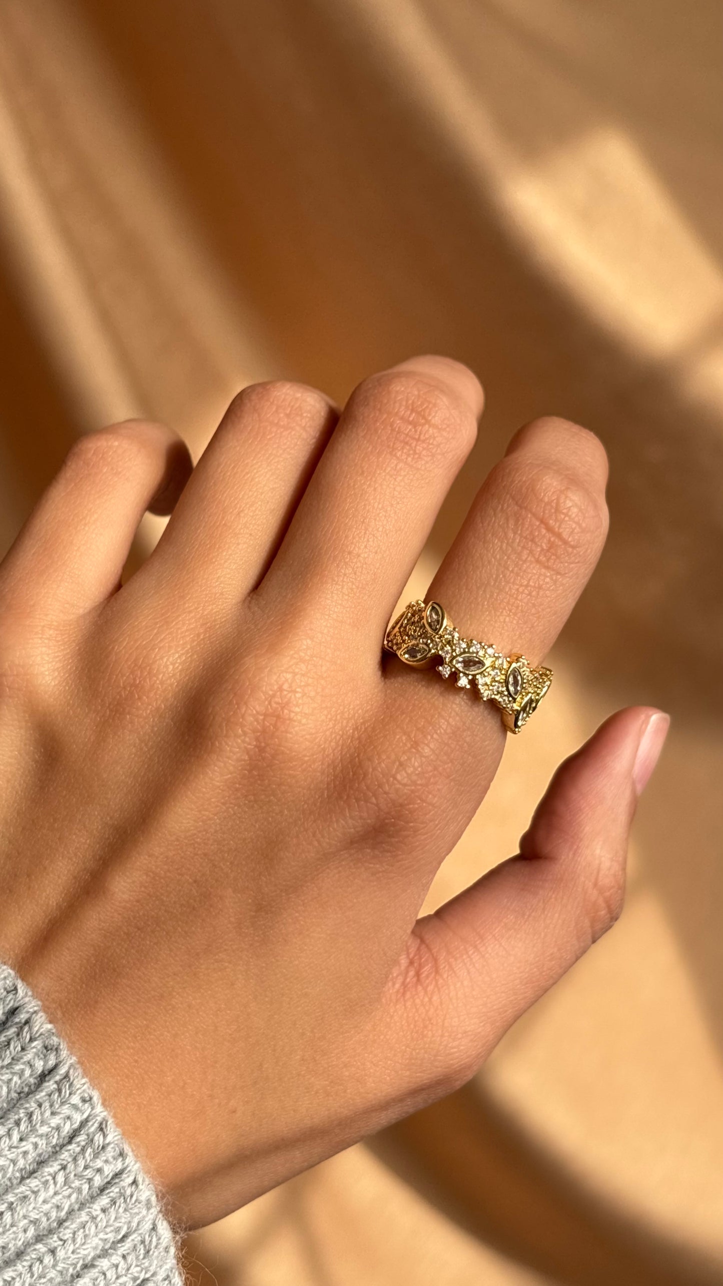 Elysia Gold Ring