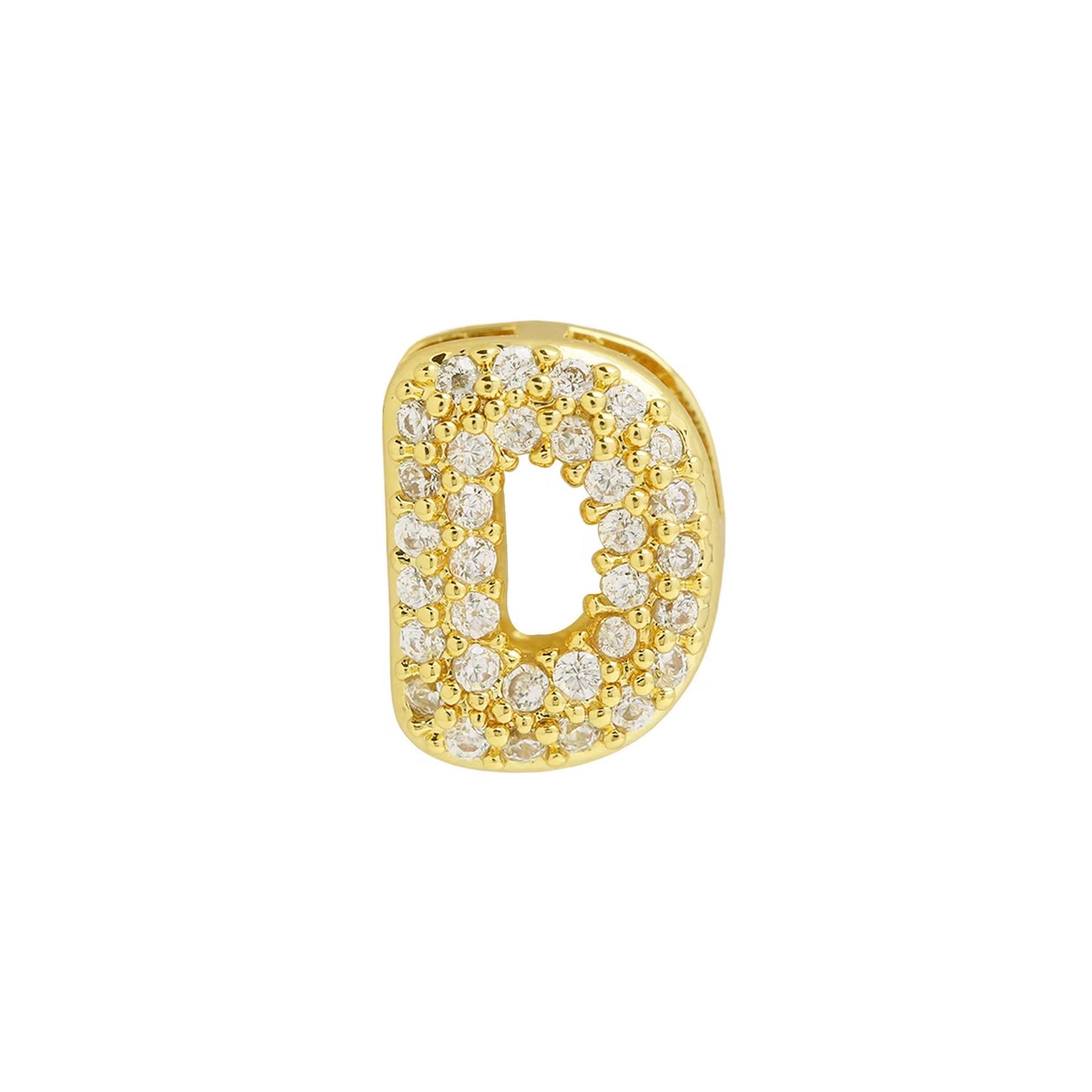 Petite Bubble Initial Necklace