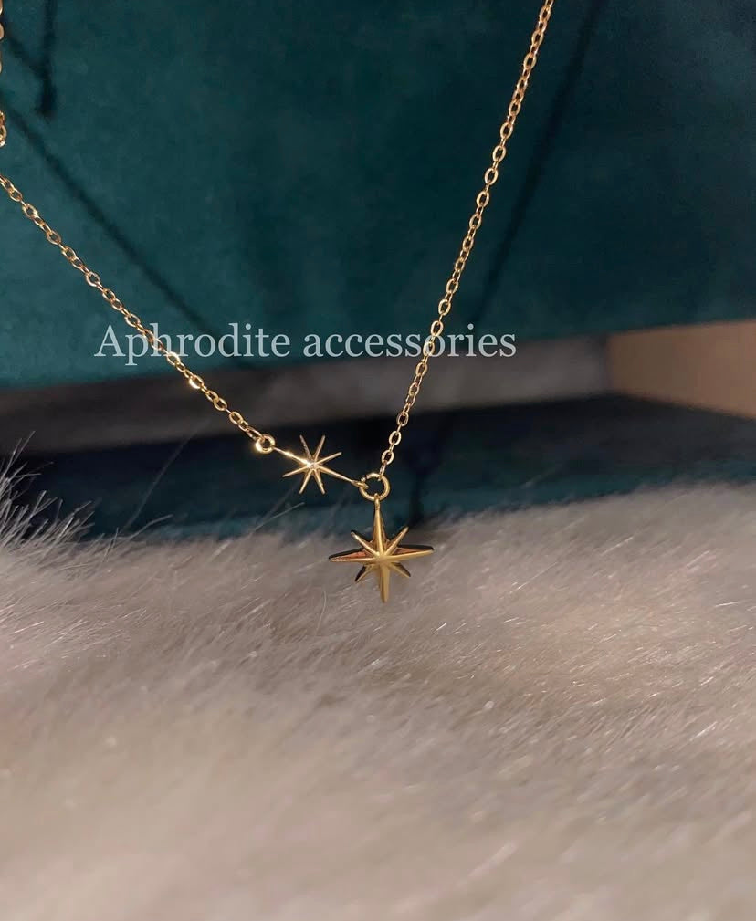 Double Star Necklace