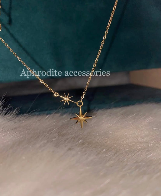Double Star Necklace