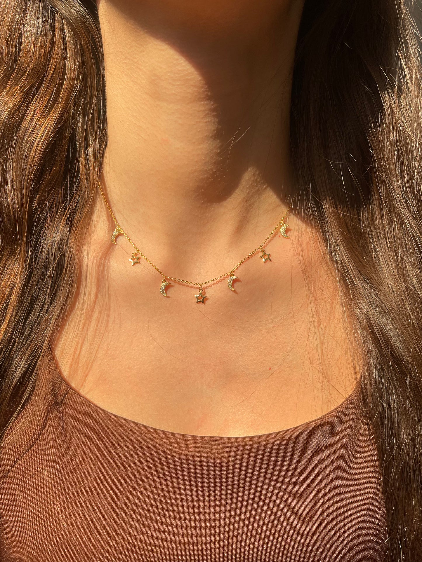 Glow Star Choker Necklace