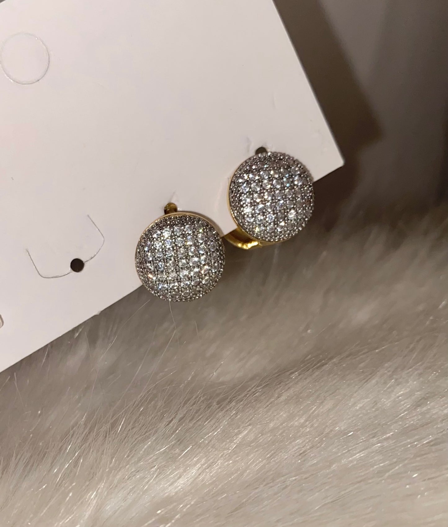 Round Crystals Earrings