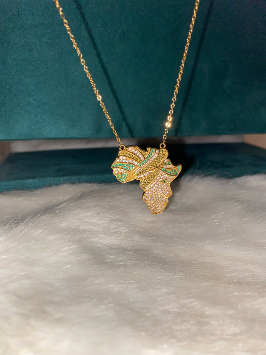 Mama Africa Diamond Necklace