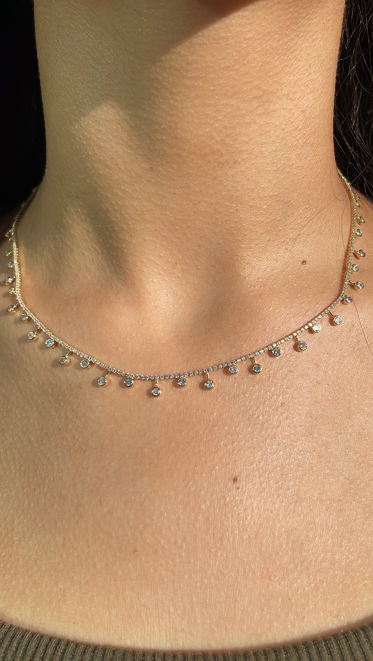 Cyra Gold Necklace