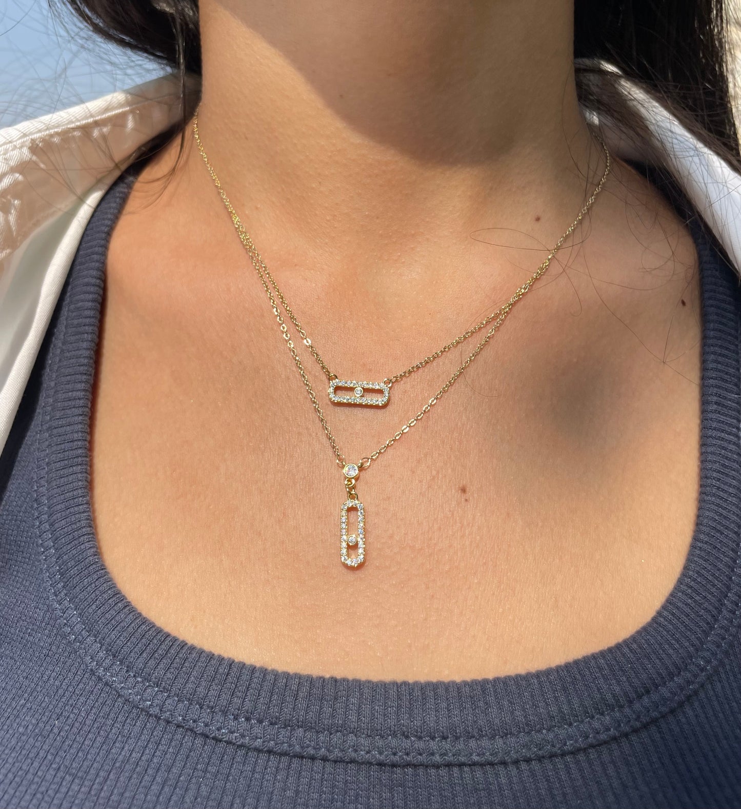 Mini Move Gold Necklace
