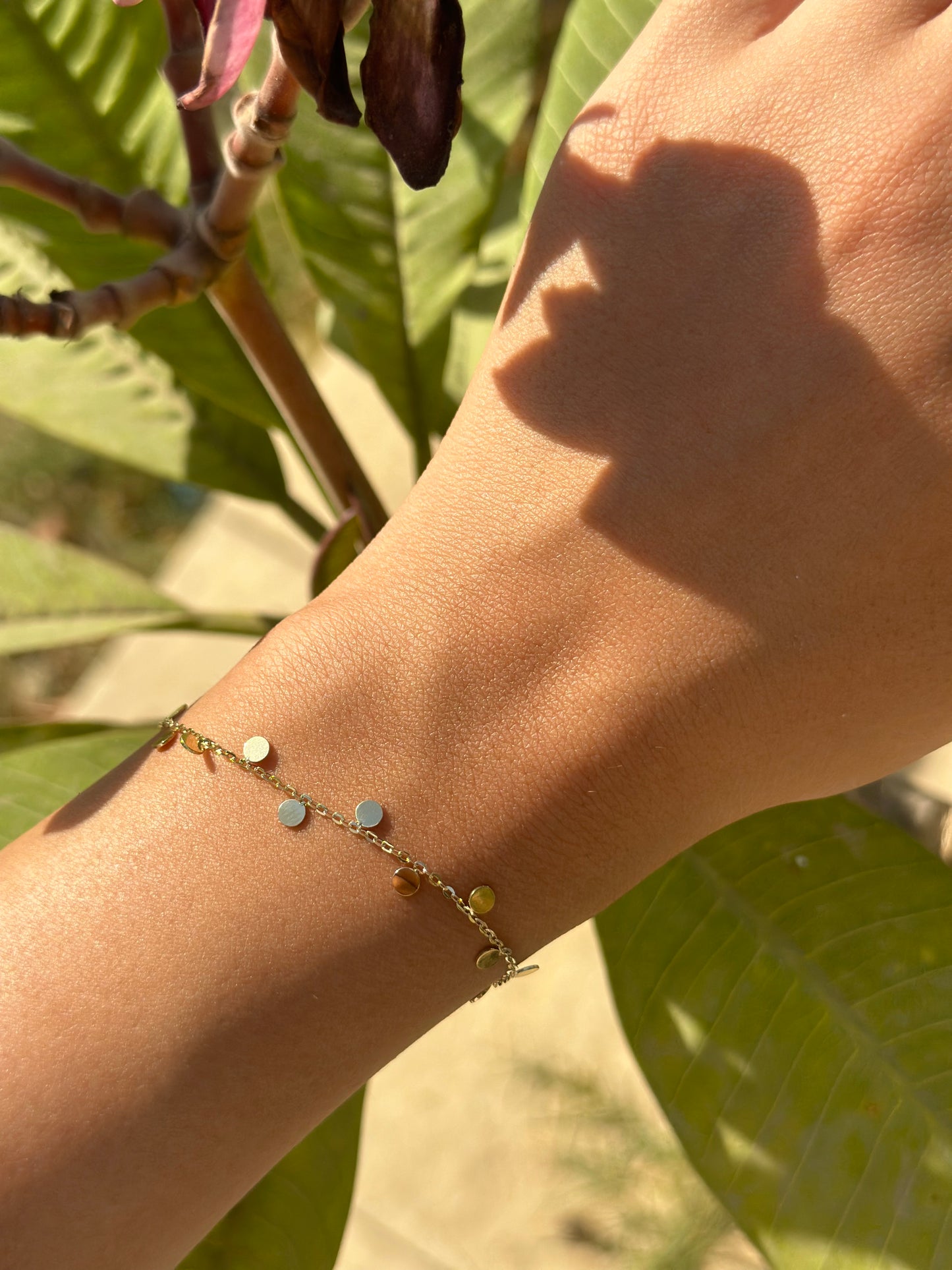 Mini Disc Bracelet