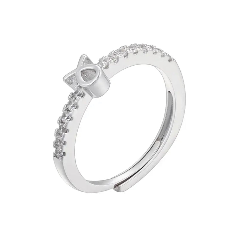Zodiac Sign Silver Ring