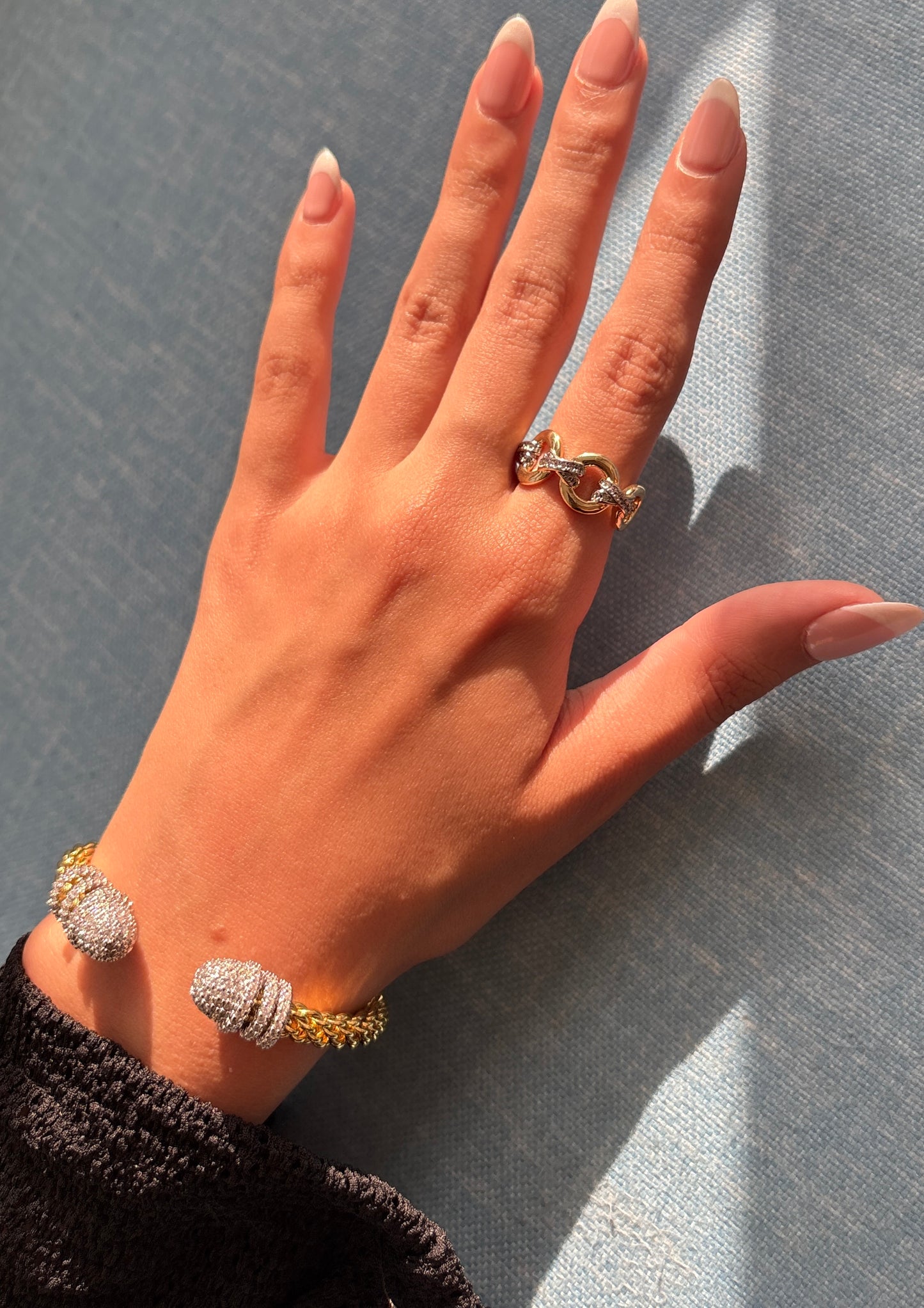 Serpent Gold Bangle