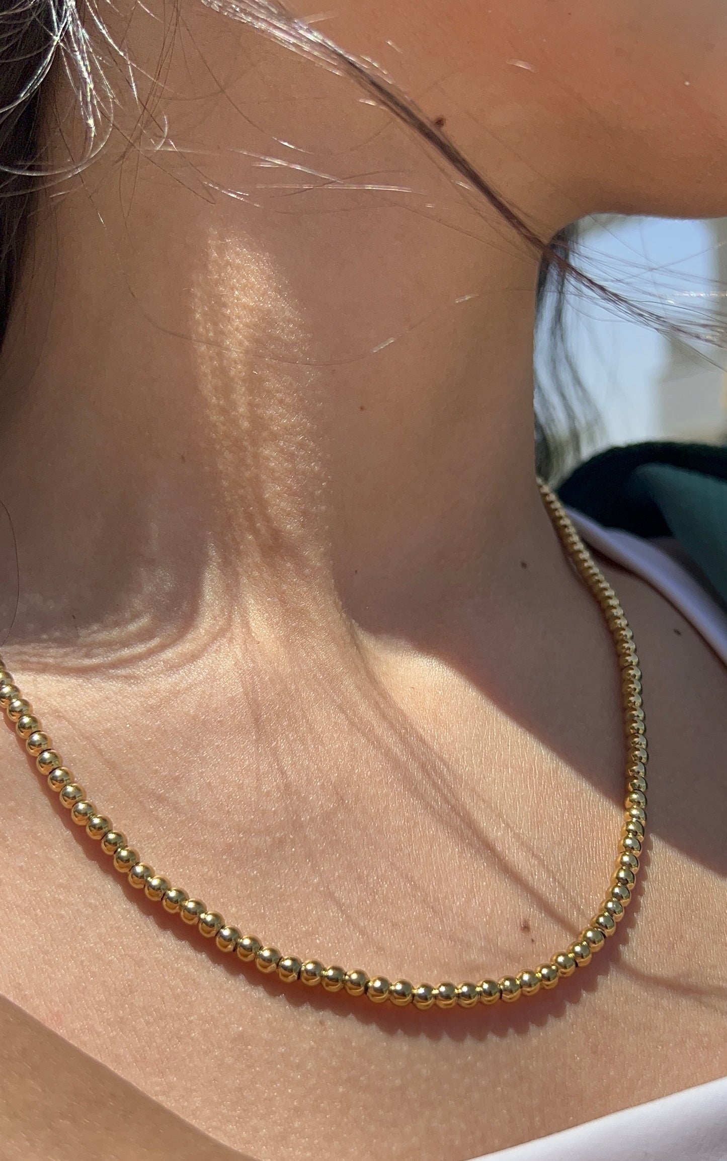 Golden Dots Necklace