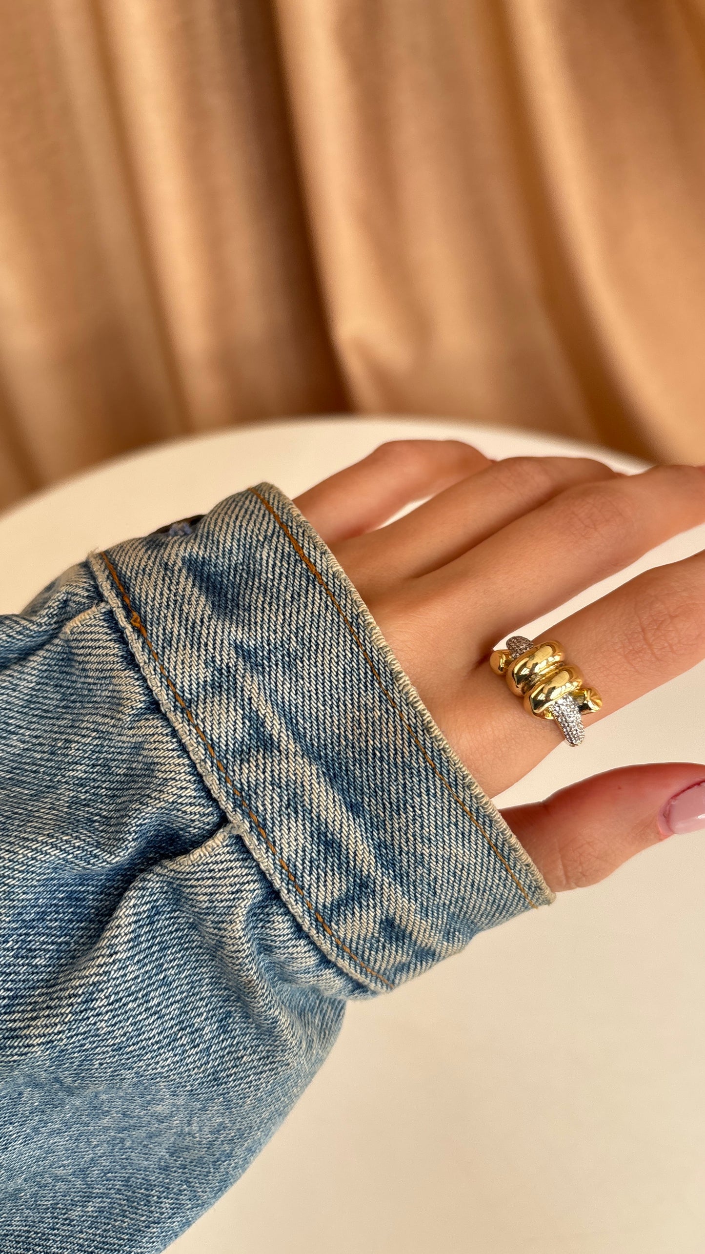 Thick Twist Ring