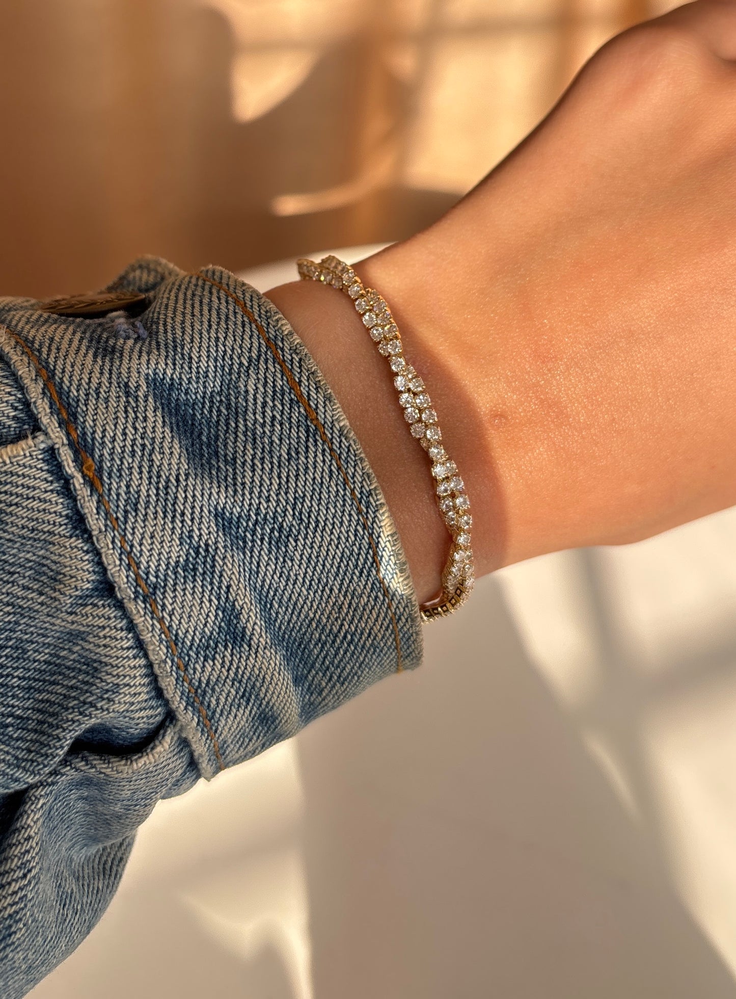 Tennis Loop Bracelet