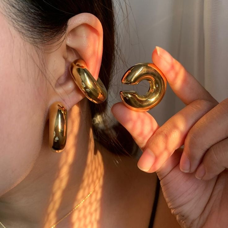 Plain Bold Ear Cuff