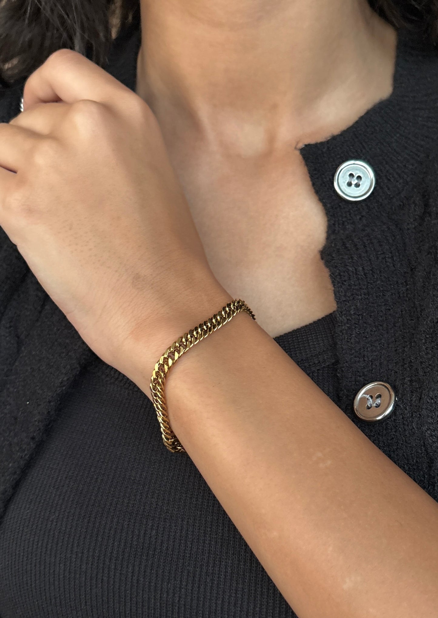 Cubic Chain Bracelet