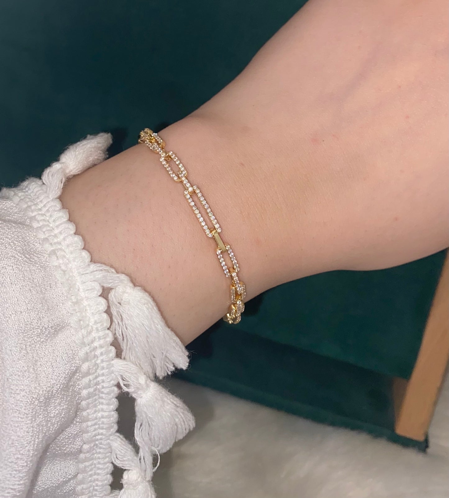 Diamond Link Bracelet