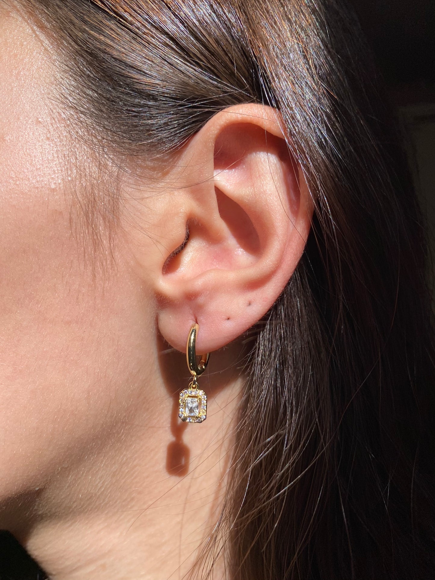 Baguette Earrings