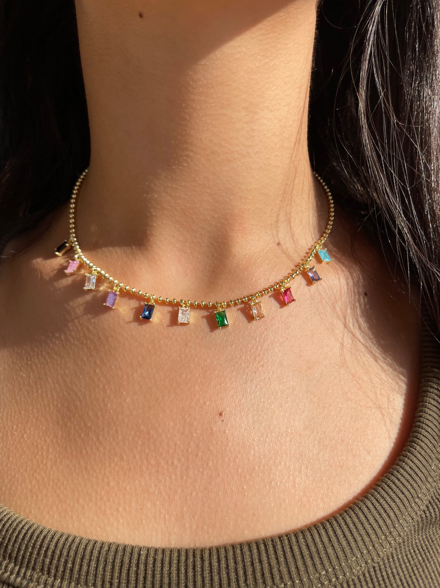 Colored Choker