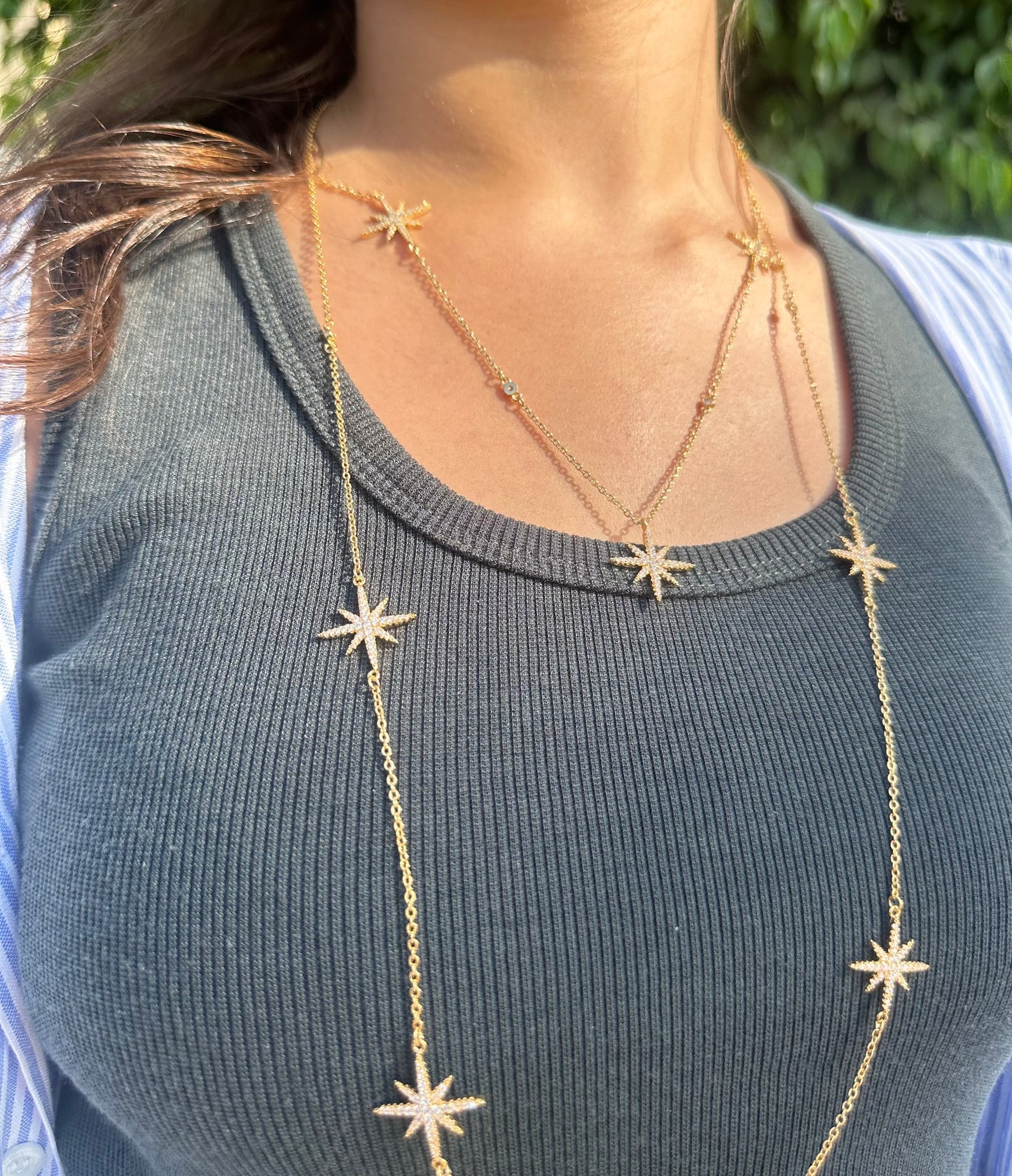 Saphira Starburst Necklace