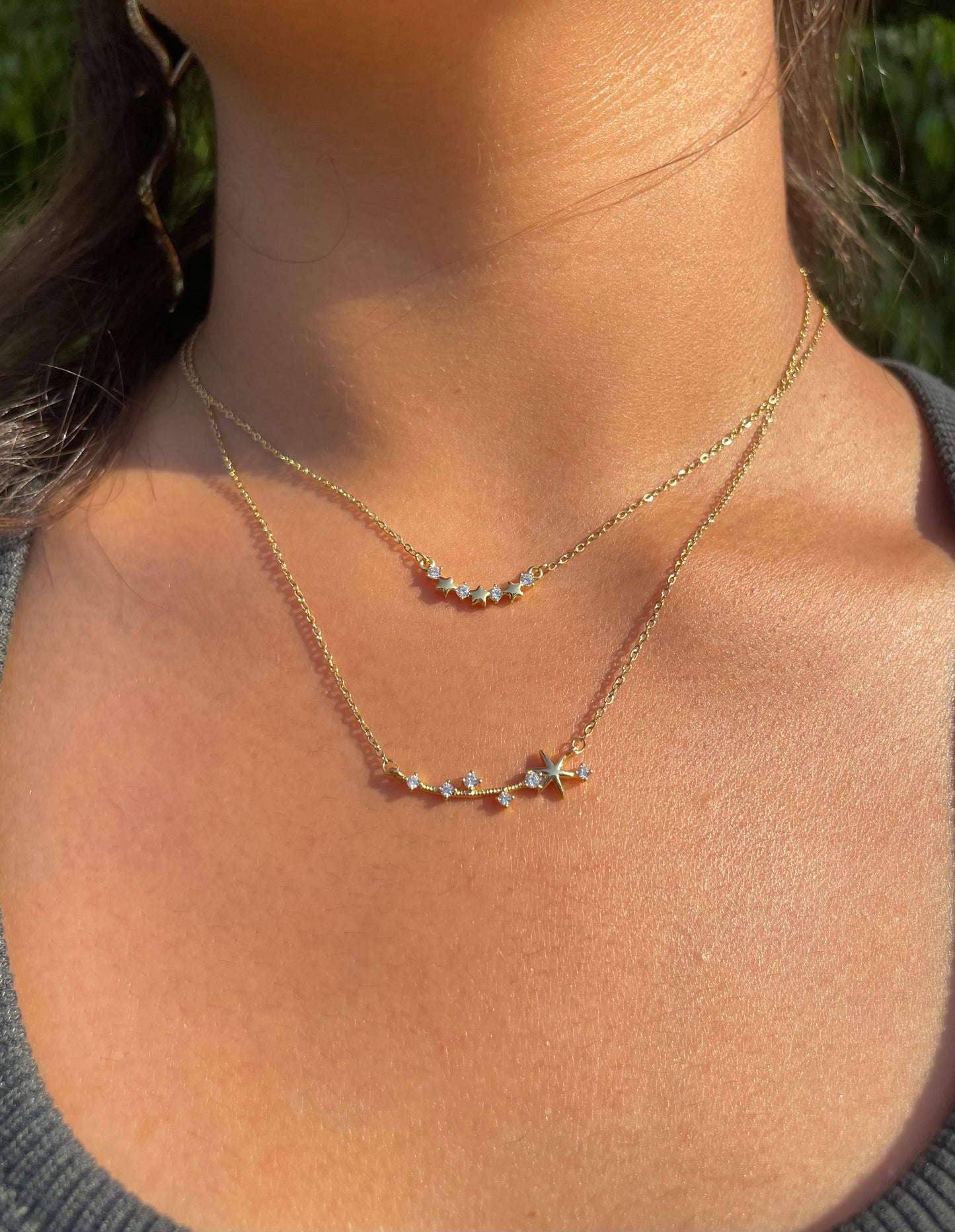 Galaxy Dust Layered Necklace