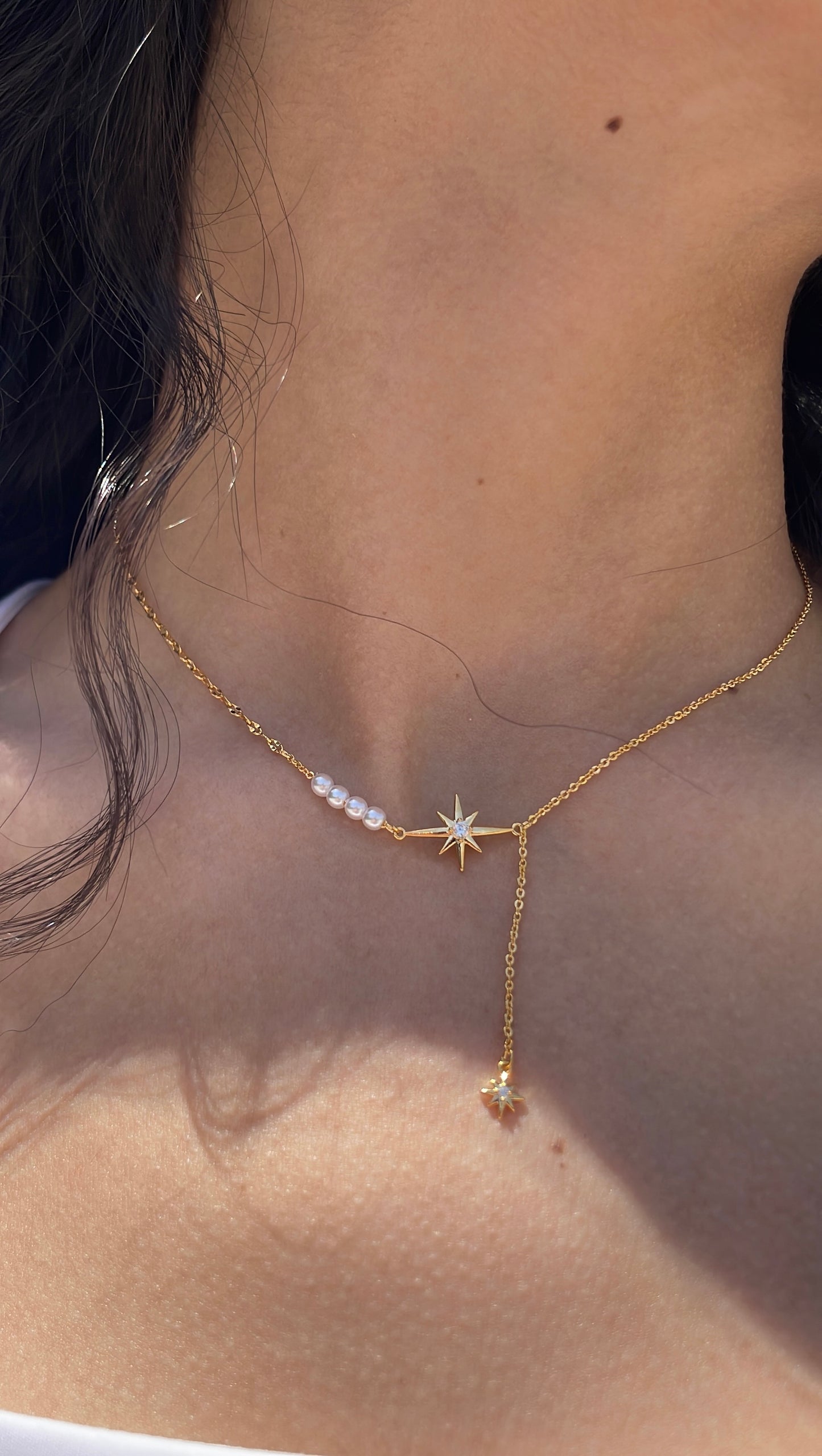 Pearl Star Necklace