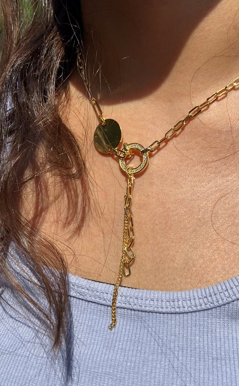 Round V Necklace