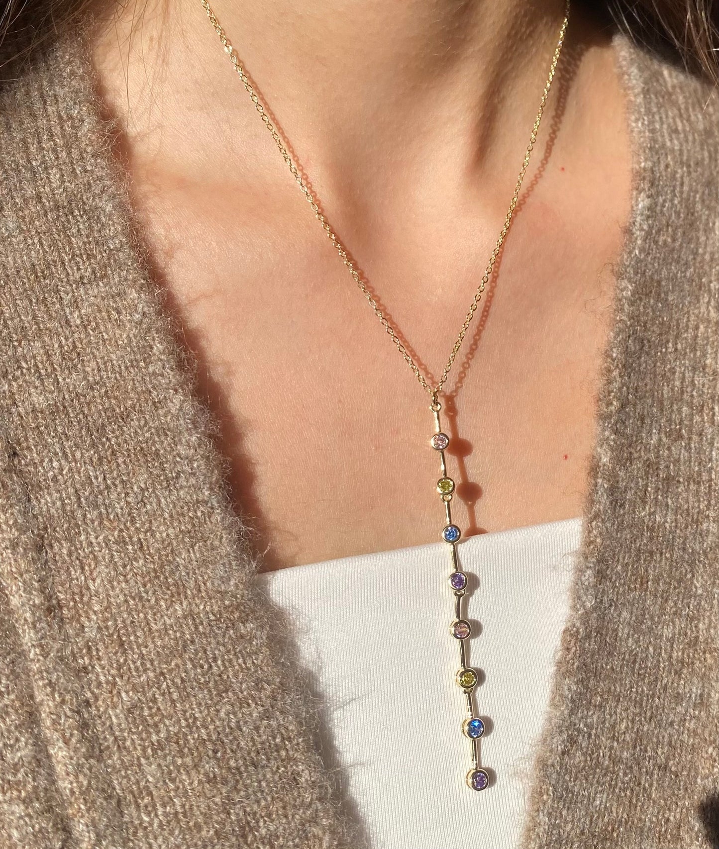 Candy Glow Drop Necklace