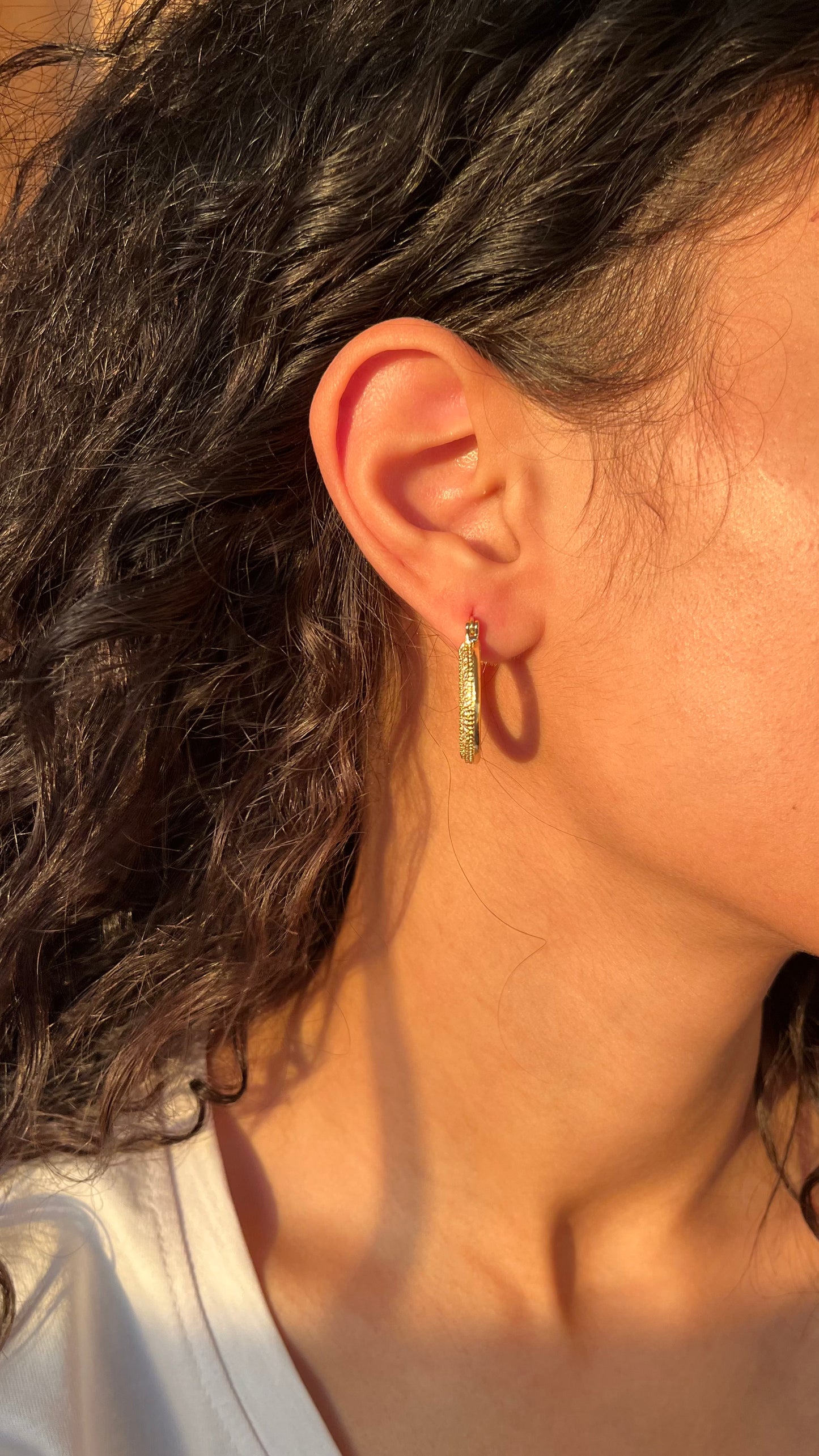Bling Hoop Earrings