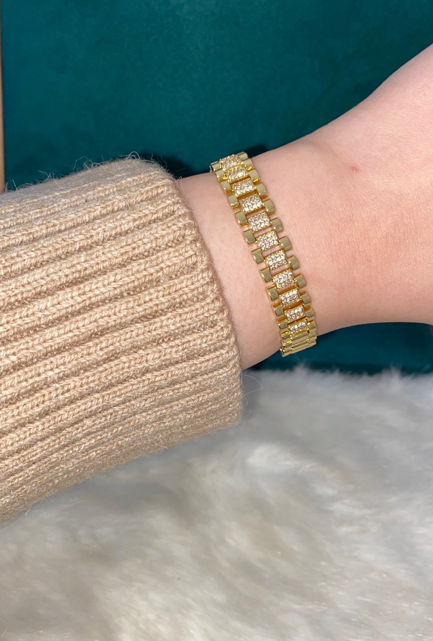 Diamond Watch Bracelet