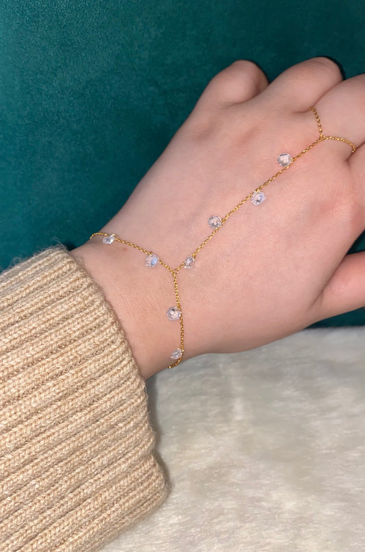 Crystals Hand Chain