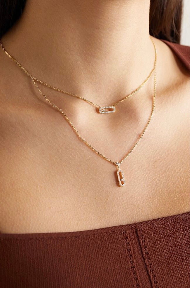 Mini Move Gold Necklace