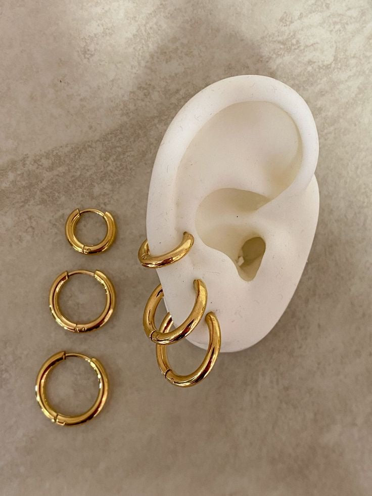 Bold Classic Hoop Earrings