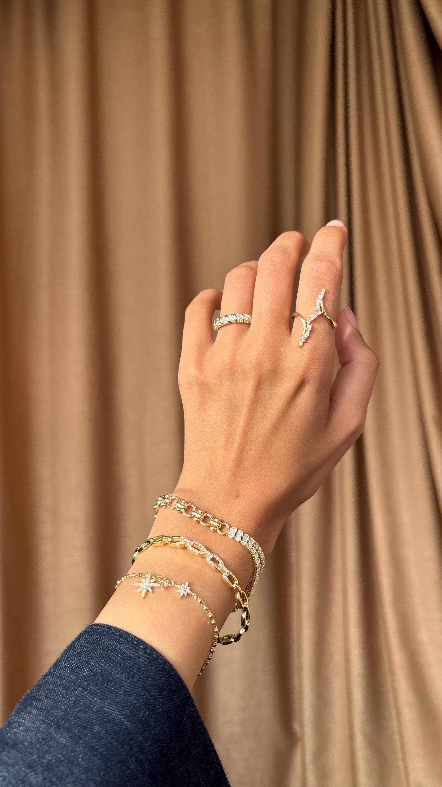 Zella Gold Bangle