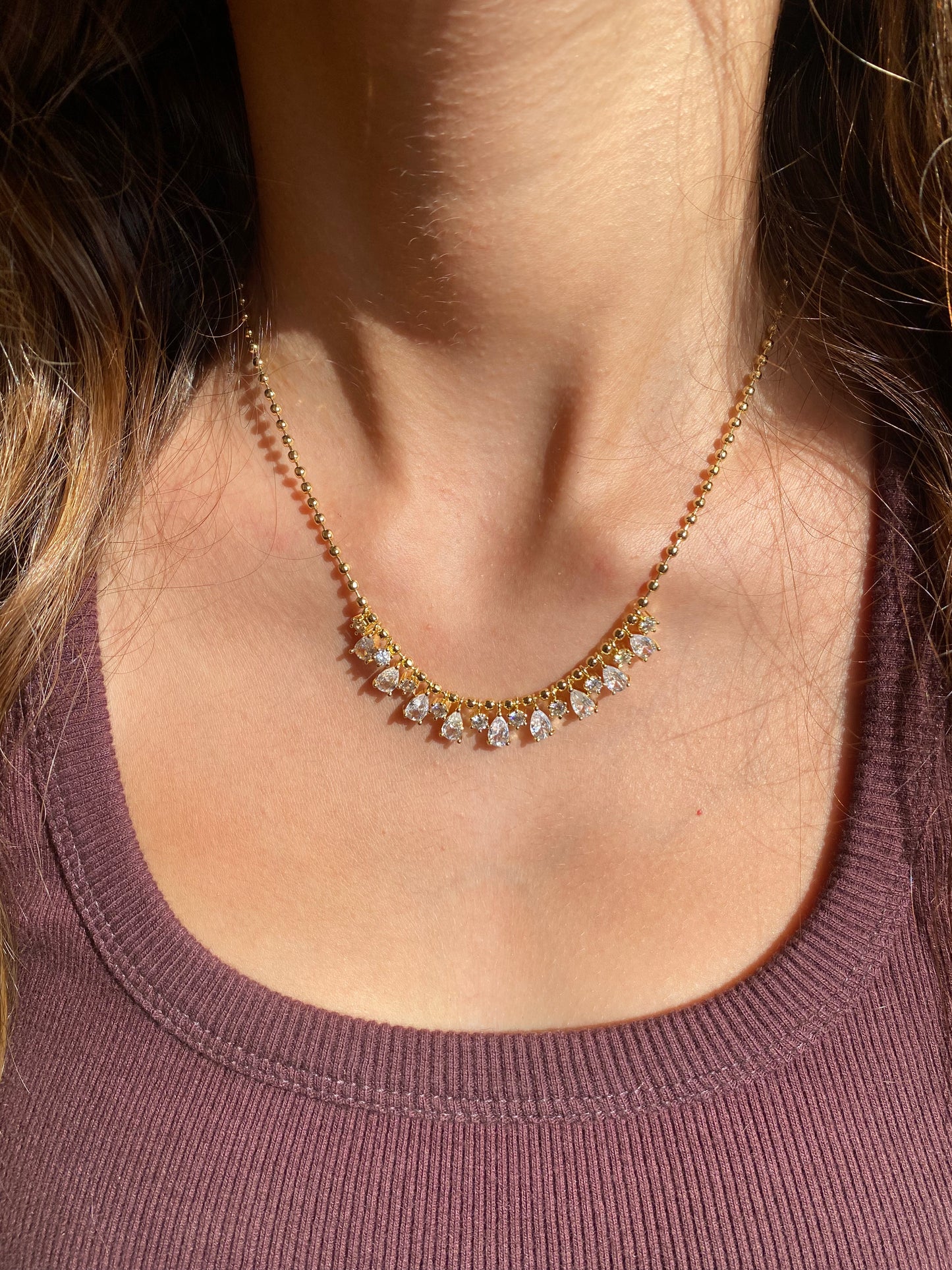 Necklace Paer Diamond