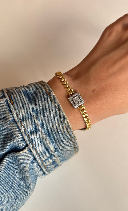 Baguette Diamond Bracelet