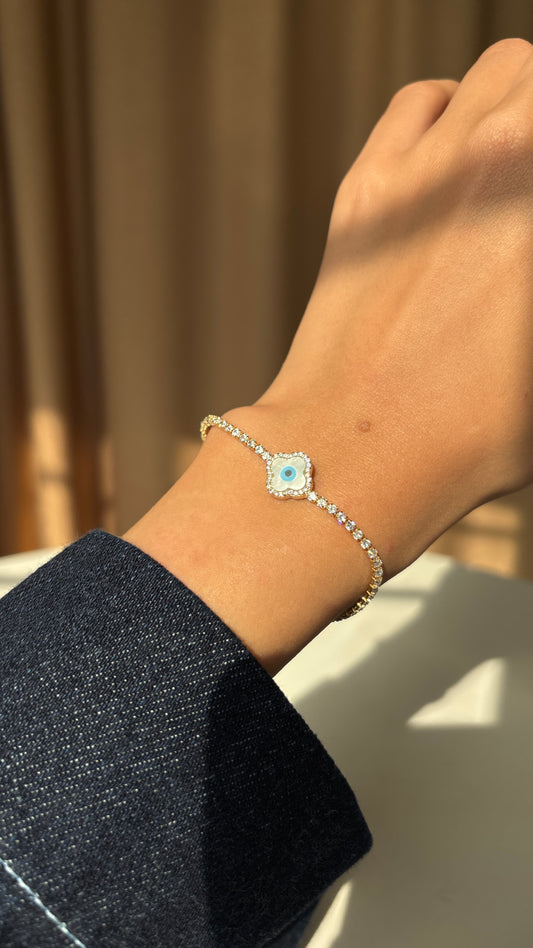 Eva Tennis Bracelet
