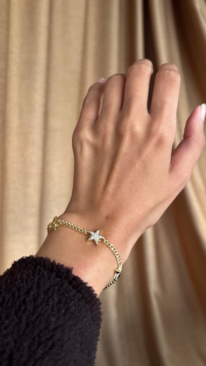 Stars Chain Bracelet