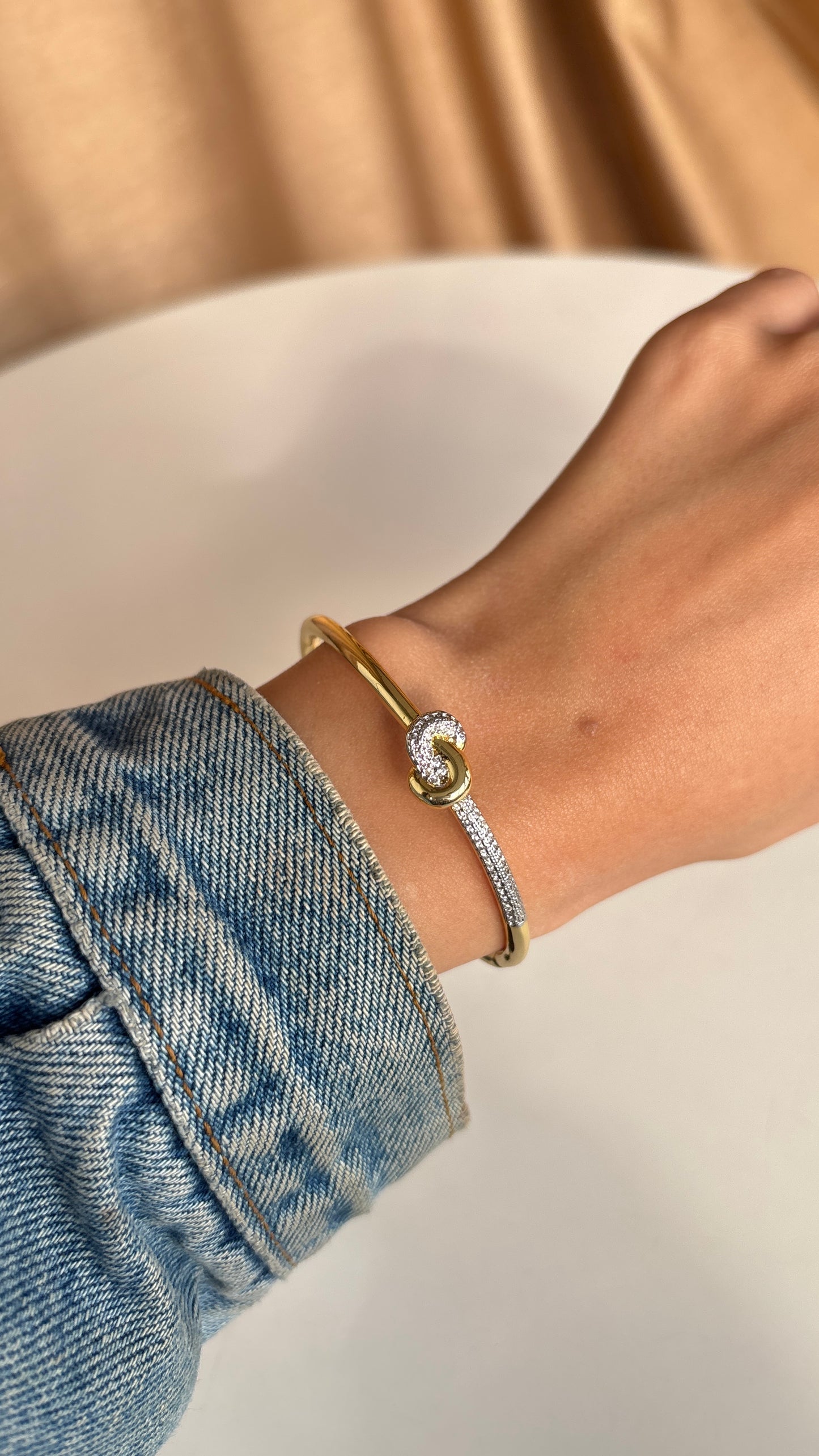 Diamond Knot Bangle