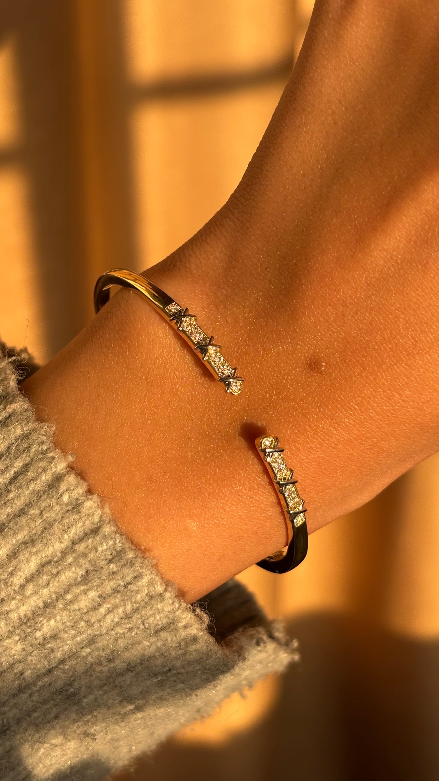 Mini alexa bangle