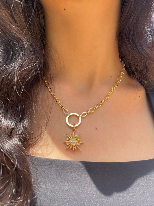 Snowflake Chain Necklace