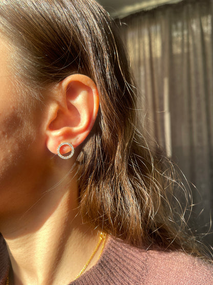 Round diamonds Earrings