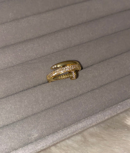 Nail Gold Ring