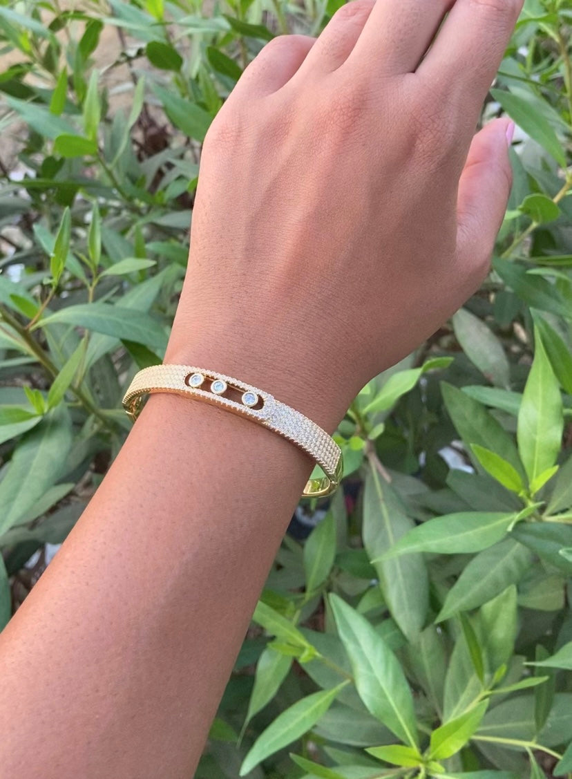 Diamond Move Bangle