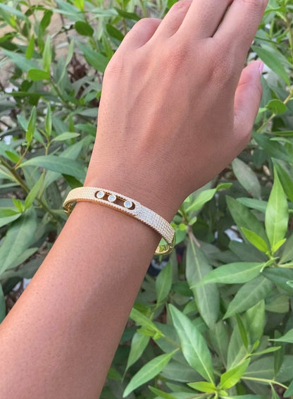 Diamond Move Bangle