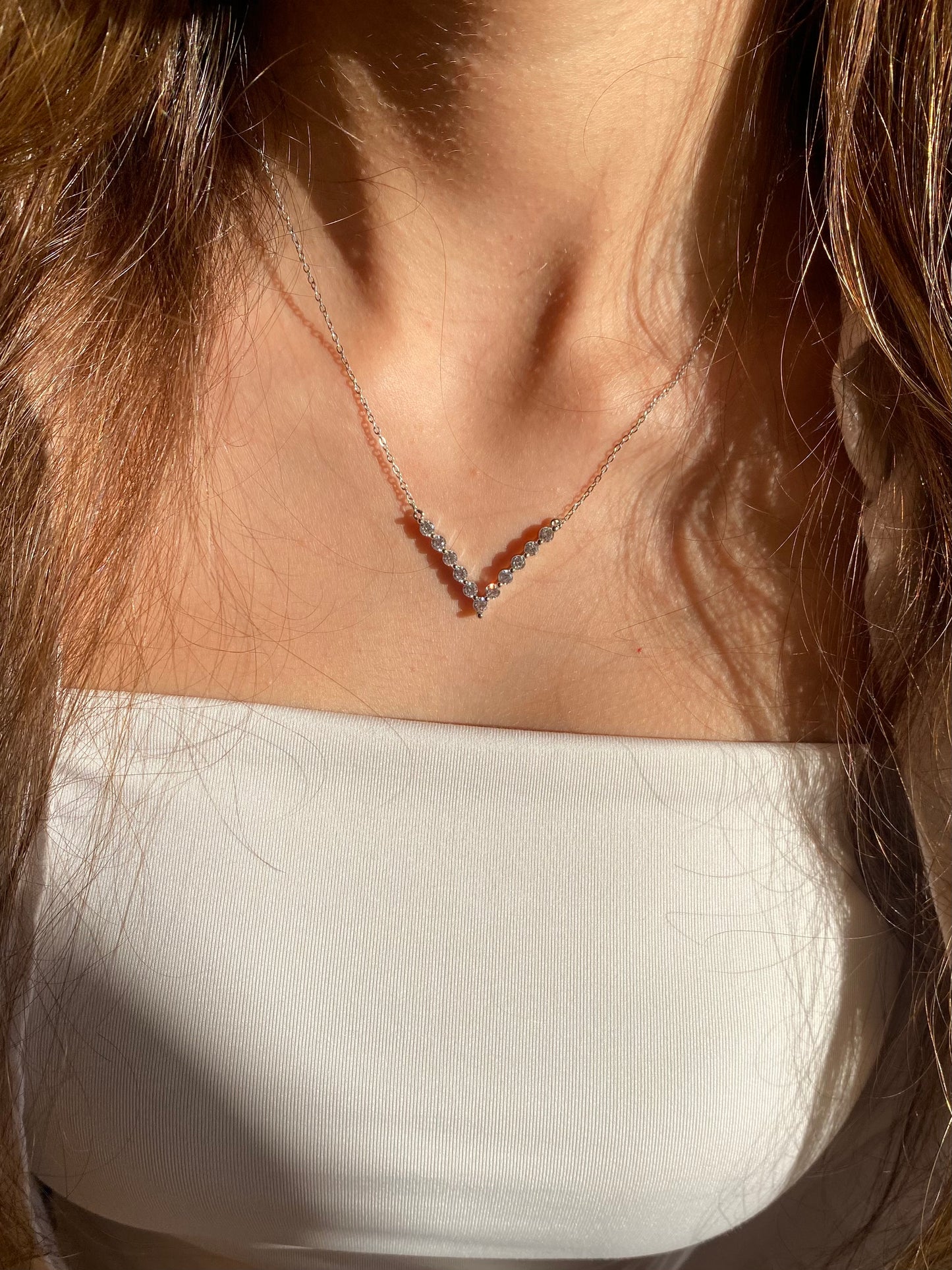 Althea Silver Necklace